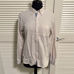 Men's Cream Button-Up Shirt